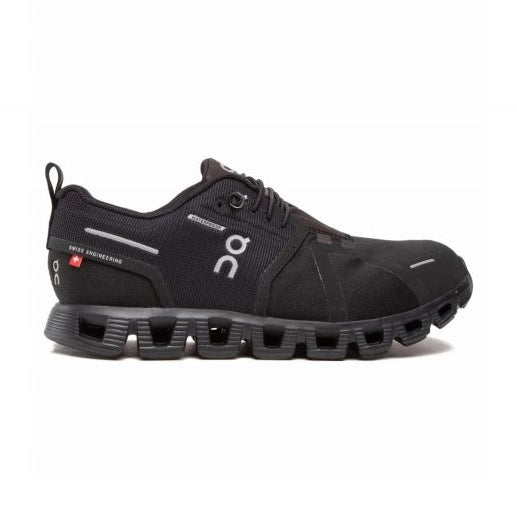 ON RUNNING CLOUD 5 WATERPROOF ALL BLACK Kaufman Shoes