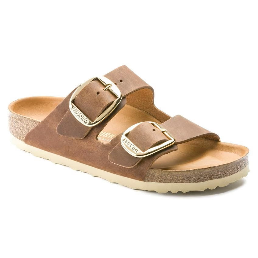 BIRKENSTOCK ARIZONA BIG BUCKLE - COGNAC