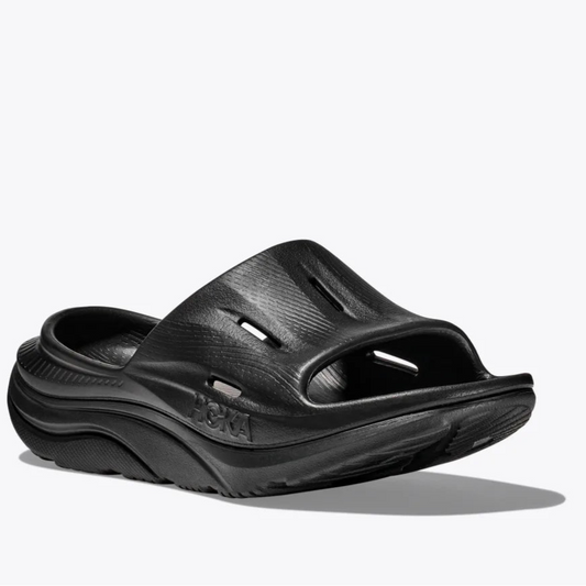 HOKA ONE ONE ORA RECOVERY SLIDE 3 - BLACK