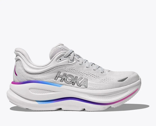 HOKA ONE ONE BONDI 9 - COSMIC GREY & WHITE