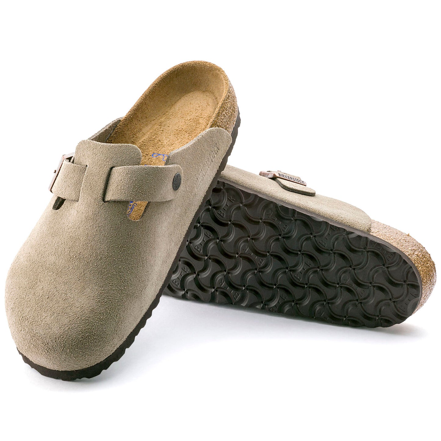 BIRKENSTOCK BOSTON - TAUPE - NARROW - B07000BN560773