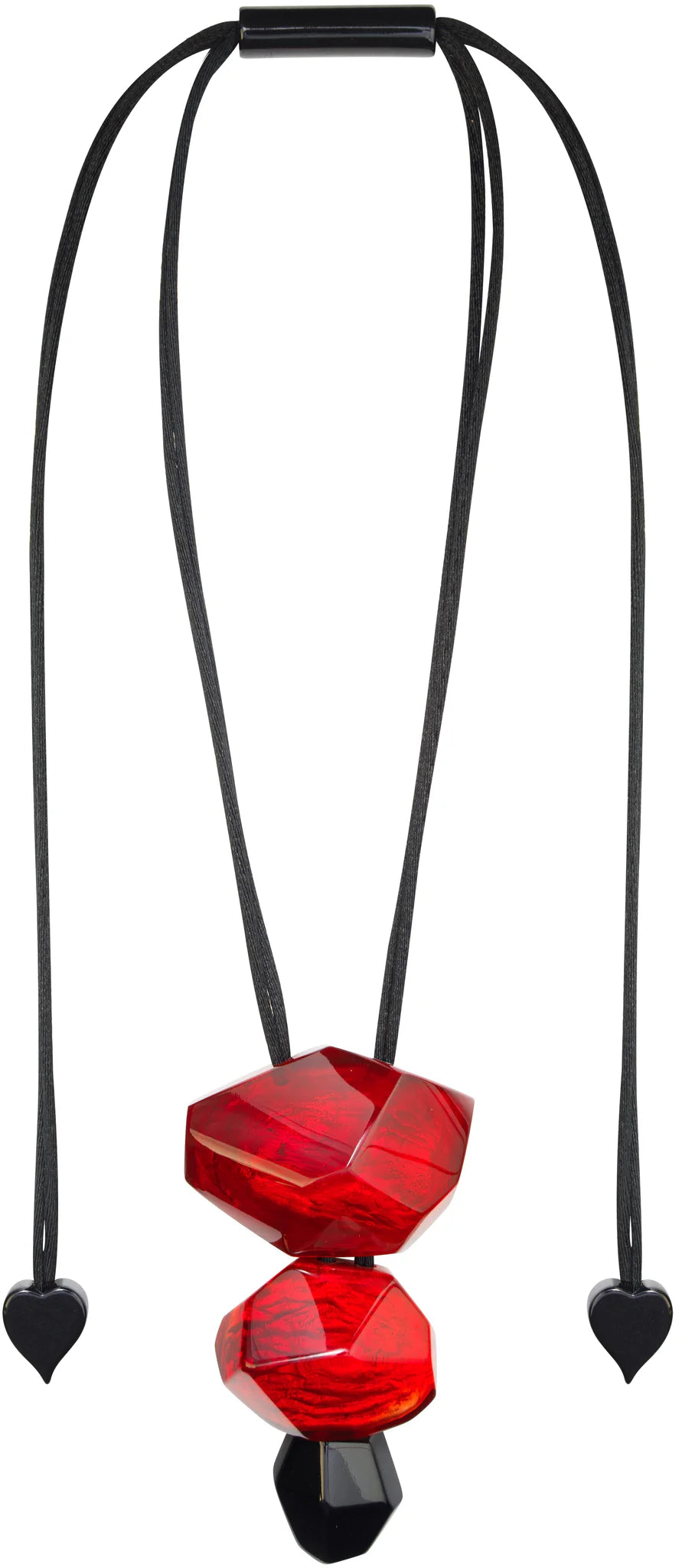 ZSISKA EMPRESS NECKLACE - RED MULTI