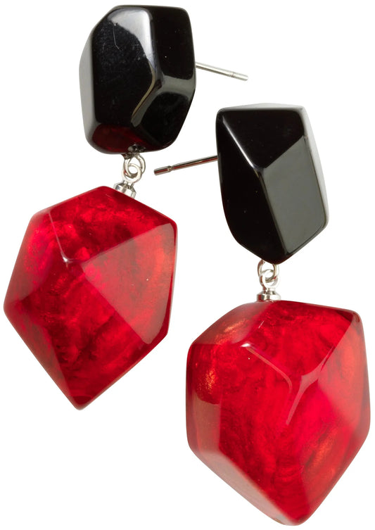 ZSISKA EMPRESS EARRING - RED MULTI