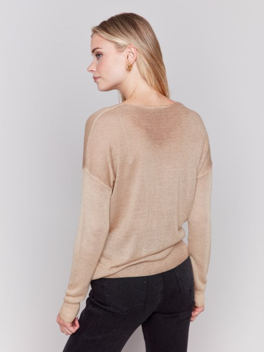 *SALE* CHARLIE B SNOW WASH SWEATER