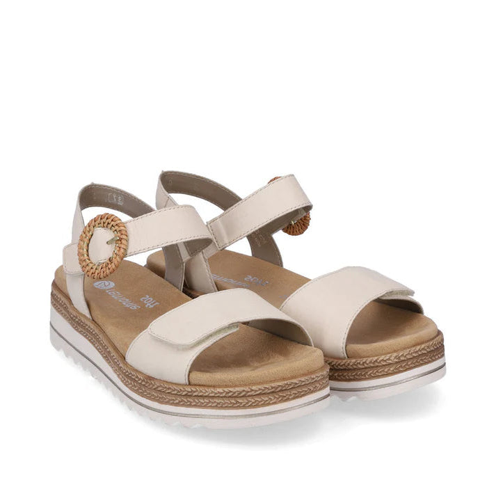 RIEKER - D0Q5260 SANDAL - OFF-WHITE