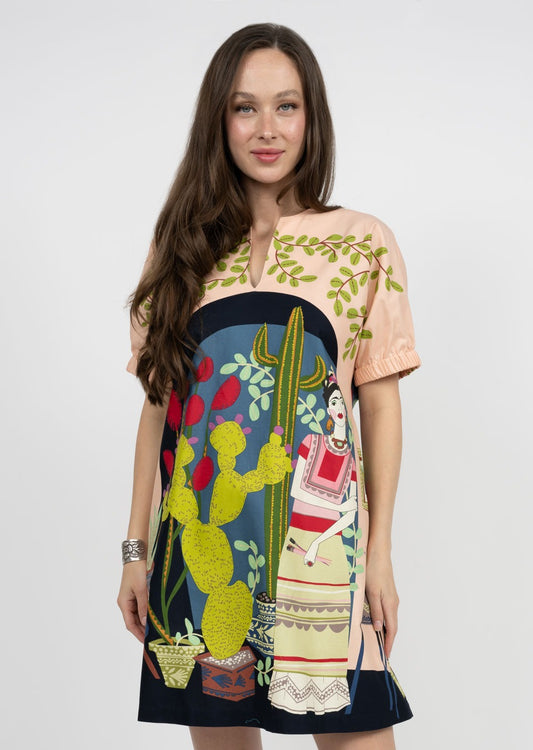 SISTER MARY FRIDA CASA DRESS - MULTI