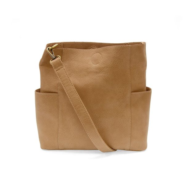 JOY ACCESSORIES KAYLEIGH BUCKET BAG - TAN