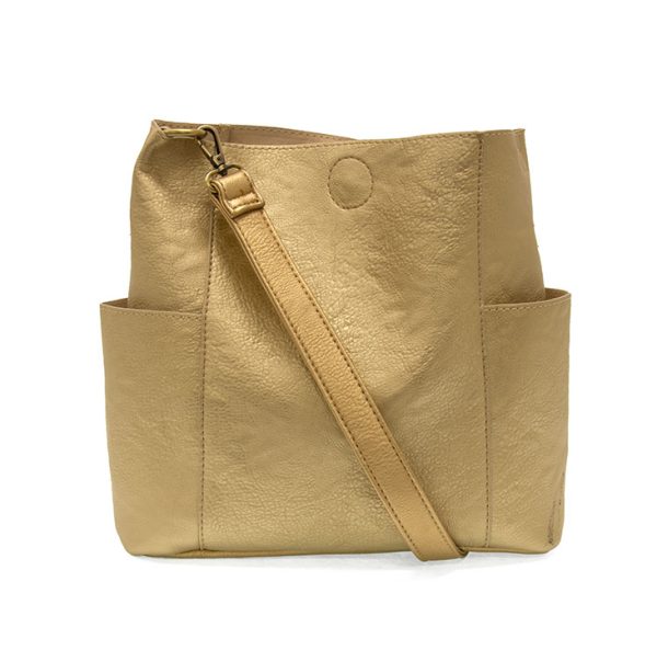 JOY ACCESSORIES KAYLEIGH BUCKET BAG - GOLD