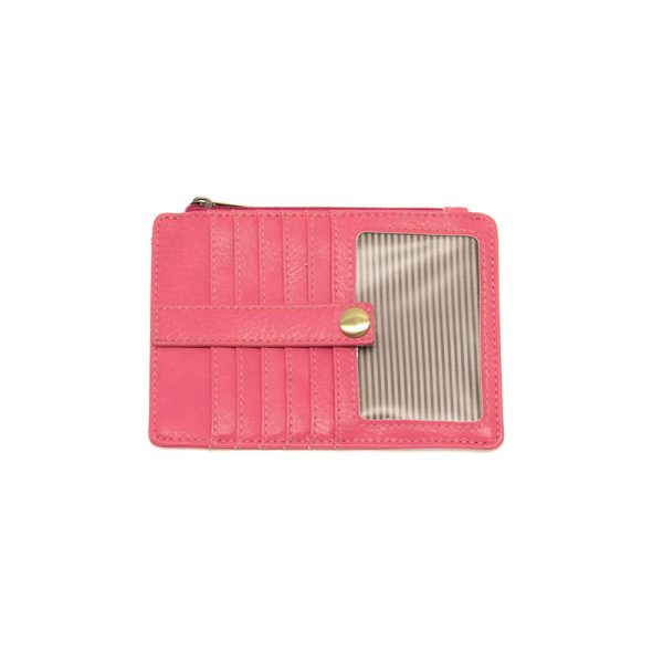 JOY ACCESSORIES PENNY MINI TRAVEL WALLET - PINK