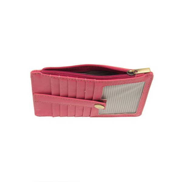 JOY ACCESSORIES PENNY MINI TRAVEL WALLET - PINK