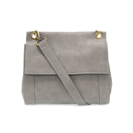 JOY ACCESSORIES LIANA CROSSBODY BAG - GREY