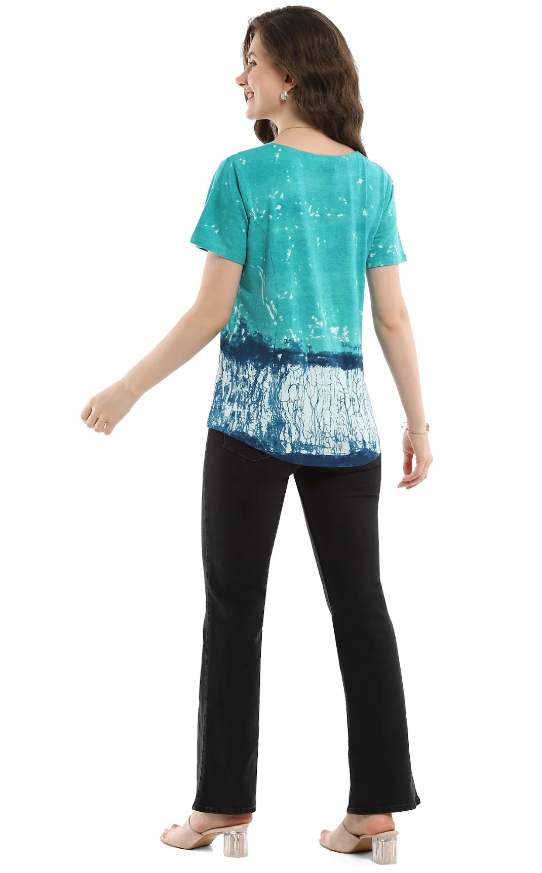 PARSLEY & SAGE CHANDA TOP - BLUE MULTI